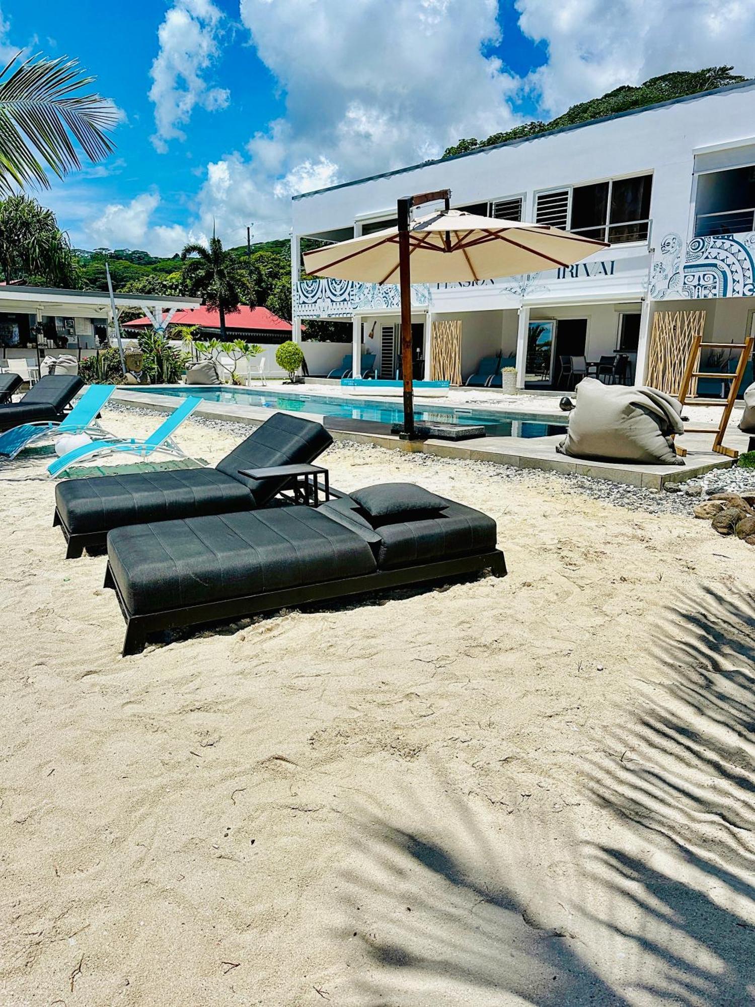 Pension Irivai, Appartement Rava 1 Chambre Bord De Mer Uturoa Exterior foto